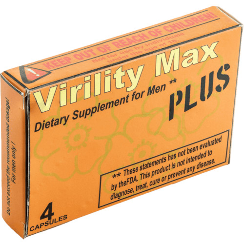 Virility Max PLUS potencianövelő - 4 db kapszula