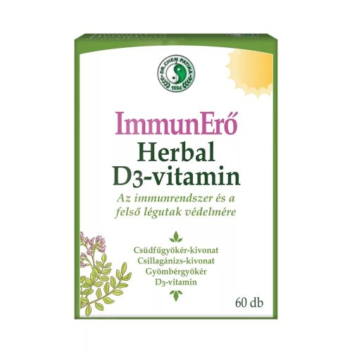DR. CHEN IMMUN-HERBAL + D3-vitamin - 60 kapszula
