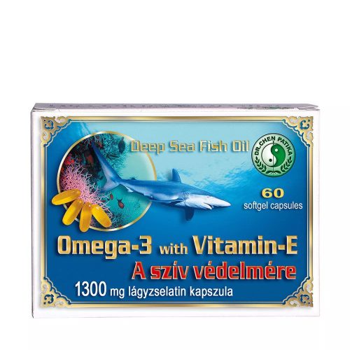 Dr. Chen Omega-3 E-vitaminnal - 60 db 