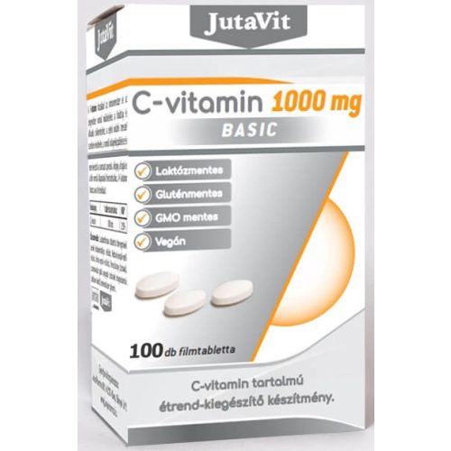 JutaVit C-Vitamin 1000 mg Basic - 100 db