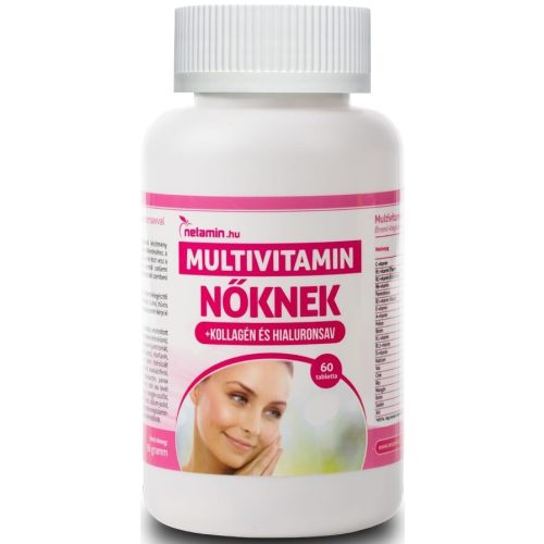 Netamin Multivitamin nőknek - 60 db