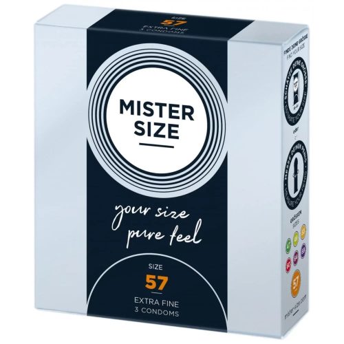 MISTER SIZE 57 mm Condoms 3 pieces