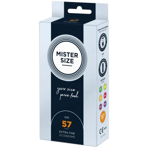 MISTER SIZE 57 mm Condoms 10 pieces