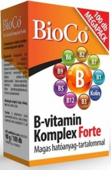 BIOCO B-VITAMIN KOMPLEX FORTE - 100 DB