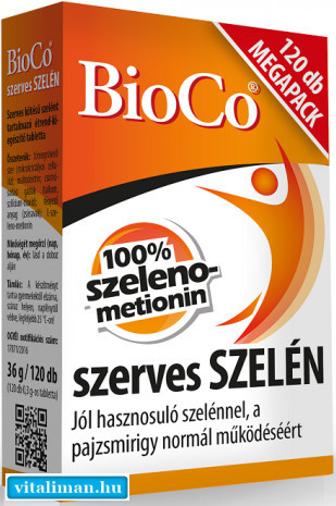 BioCo szerves SZELÉN - 120 db