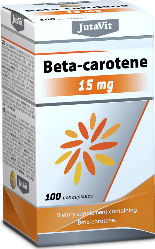 JutaVit Beta-carotene 15 mg- 100 kapszula